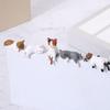 5Pcs Cute Kitten Decoration Creative Sleeping Cat Doll Home Ornaments Toys Cat Car Landscape Decoration Adorable Gifts