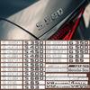 JCG1 3D ABS Logo  Emblem Letters Car Trunk Badge Sticker For Mercedes benz A B R G Class GLK GLA w204 W251 W463 W176 Accessories