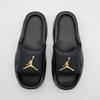 HF3263-007 Nike Jordan Franchise Badeschuhe Schwarz Metallisches Gold (Herren)