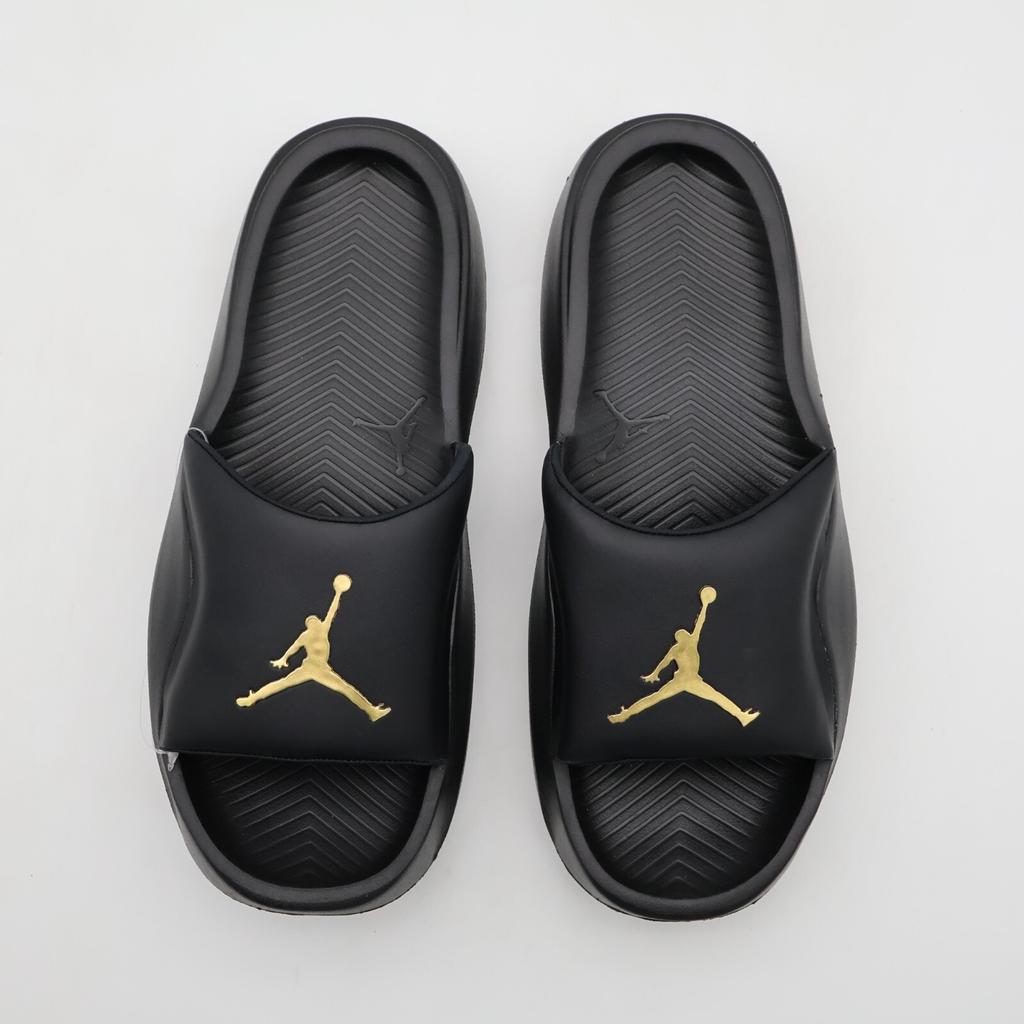 HF3263-007 Nike Jordan Franchise Badeschuhe Schwarz Metallisches Gold (Herren)