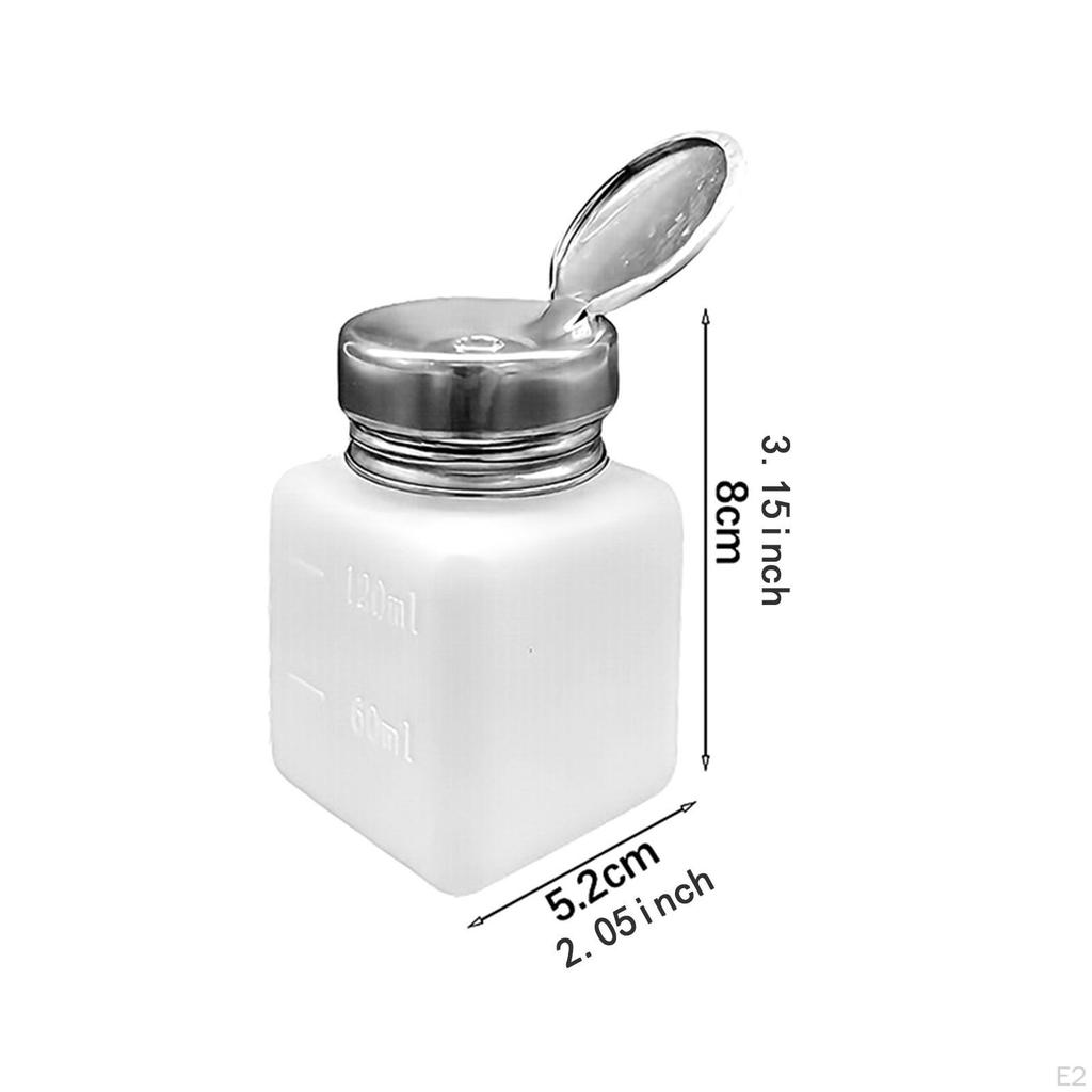 Liquid Pump Dispenser for Makeup Remover, Portable Container Personal Salon