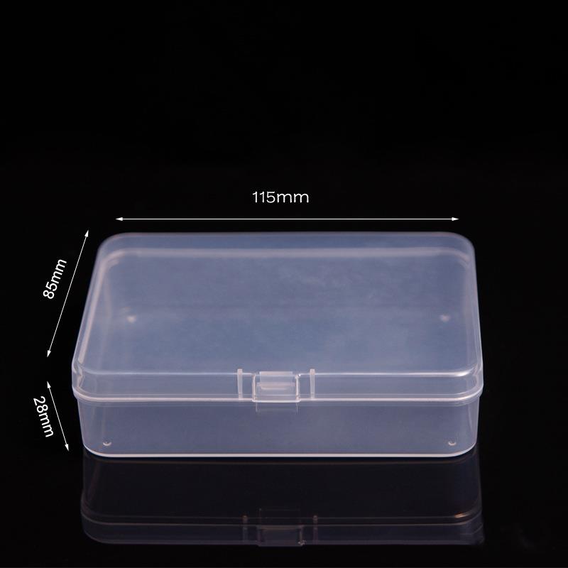 

Mini Boxes Storage Case Round Clear Plastic Jewelry Container Packaging Box for Earrings Rings Beads Collecting Small Items