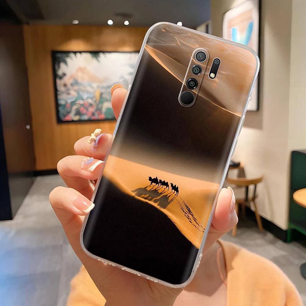 Phone Case For Xiaomi Redmi 9 Cute Panda Phone Cover For Redmi 9 Prime Redmi9 Cases Funda Soft Silicone Protective Back Cover