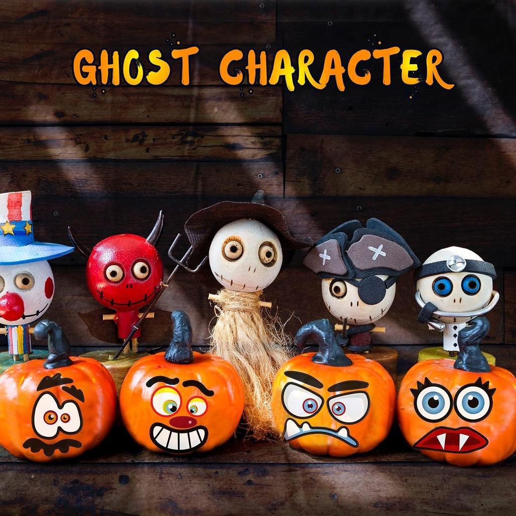 Trend National Charming Diy Pumpkin Stickers For Halloween Party And Crafting Fun