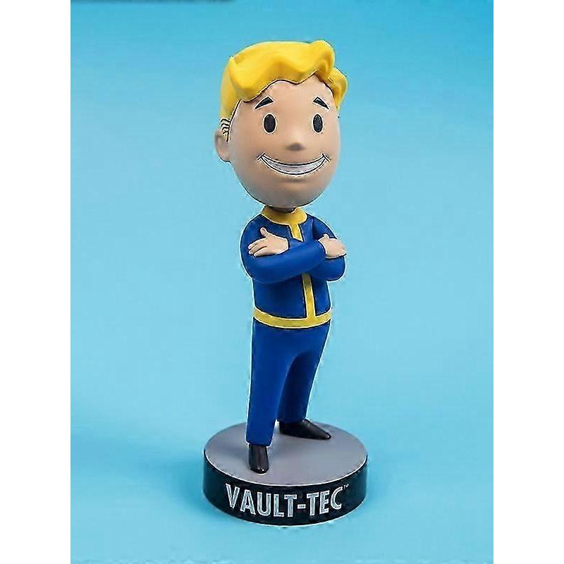 Fallout 4 Vault Boy Bobble Head Pvc Action Figure Collectible Model Toy