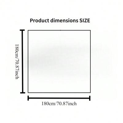 Portable White French Picnic Mat Universal Outdoor Tablecloth Sofa Cushion Camping Tent