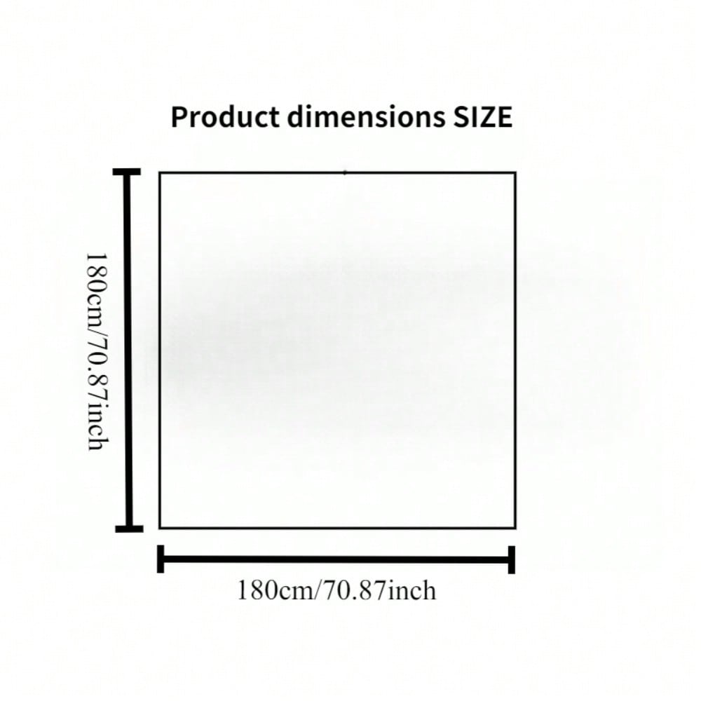 Portable White French Picnic Mat Universal Outdoor Tablecloth Sofa Cushion Camping Tent