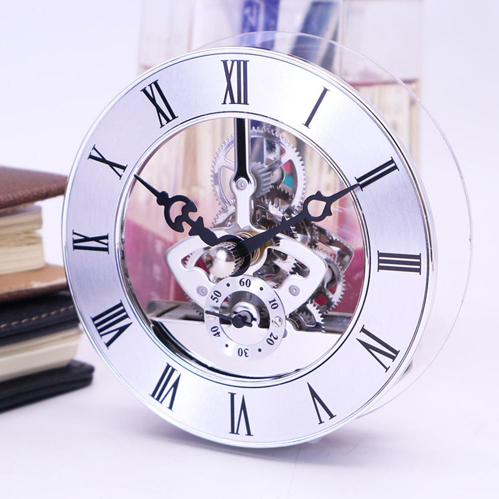 Replacement Clock Insert Plastic Skeleton Clock Insert 86mm Clock Movement DIY Parts Diameter 86mm High Quality