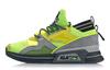 Men's Sneakers XLARGE X Li Ning Low Top Casual Shoes Men's Neon Green