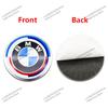 56mm 60mm 65mm 70mm Ratų lipdukas BMW E46 E90 F30 F10 G20 X5 50-mečio emblema Ženklelis 4 vnt. „Pasidaryk pats“ Automobilio ratlankio centrinės dalies lipdukas