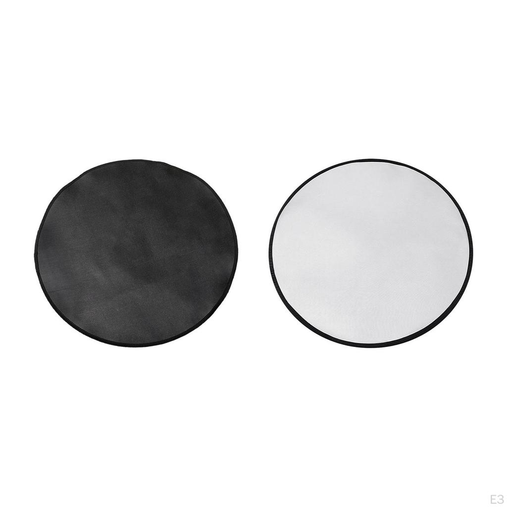 BBQ Floor Protective Mat, Fire Mat Round Double Layer Heat Insulation Fireplace Fireproof
