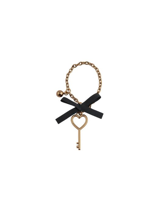 

J.ESTINA J.LETTER Mini Ribbon Keychain GO (JEACEA5BF977GO360) single type