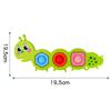 Magnetic Montessori Caterpillar Puzzles Children'S Toy Color Shape Matching Logical Thinking Training Puzzle Board Game For Kids