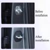 For Geely Galaxy A7 Door Lock Cover Silicone Pad Door Lock Protective Cover Interior Supplies Modification Accessories