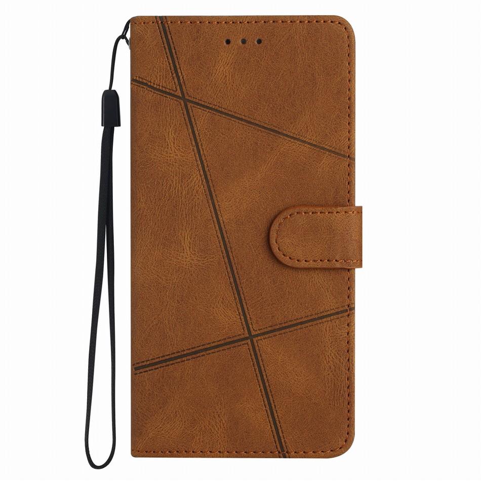 Simple Line Phone Case For Holster Samsung Galaxy A22 A21S A15 A16 A17 A20 A20E A23 A24 A25 A26 A30 A30S A32 5G Wallet Cover Galaxy A15