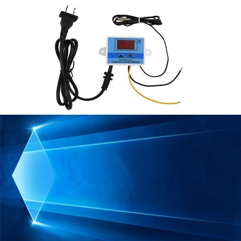 A84E-110-220V/1500W XH-W3002 Controller Computerized Digital Temperature Control Switch Intelligent Controller With US Plug