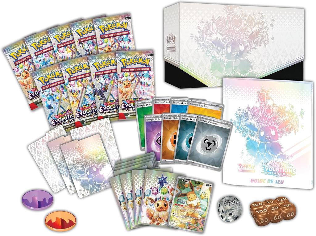 Pokemon Karmesin & Purpur Elite-Trainerset - Prismatische Evolutionen des Pokemon-TCG