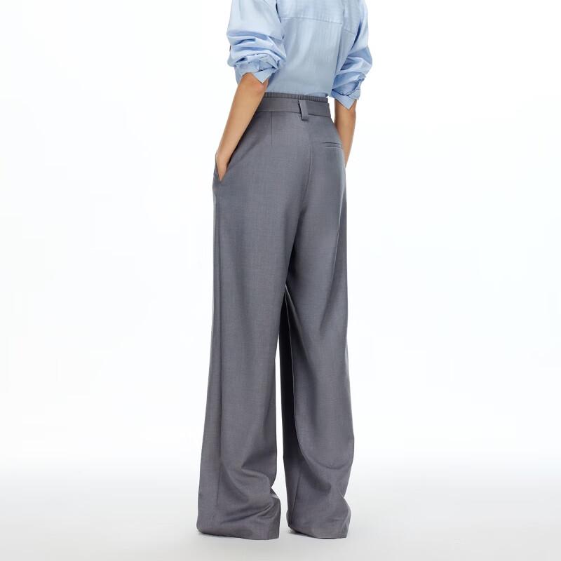 Veromoda Women's High-Waist Pleated Straight-Leg Pants