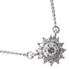 Necklace Pt850Platinum/diamond 2.8g Women Used
