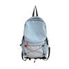 Schoolbag travel easily, a backpack, full of trendy fashion nylon zipper contrasting colors