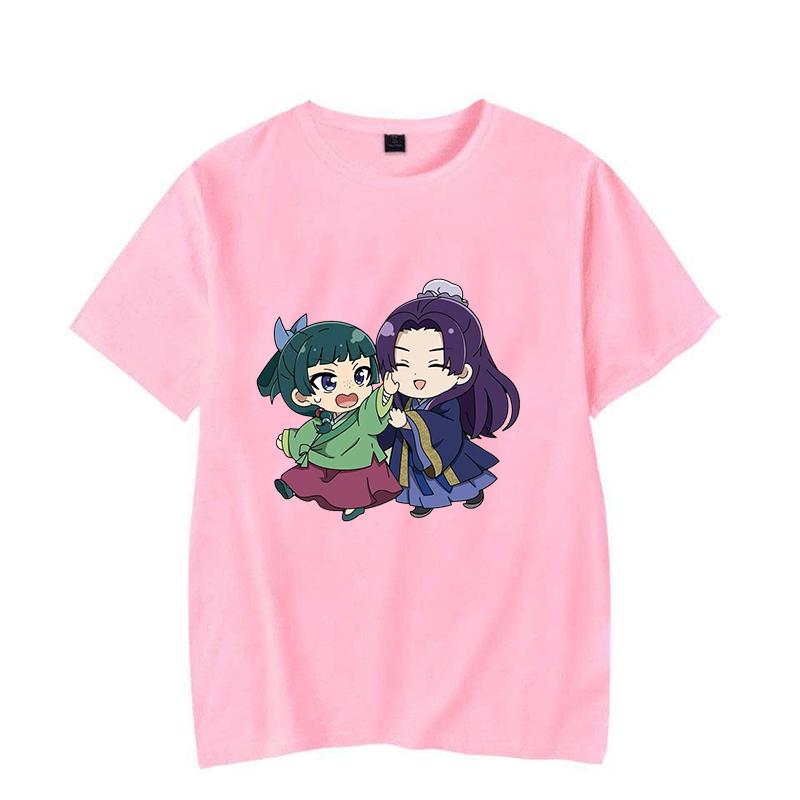 New Funny Anime The Apothecary Diaries T Shirt Unisex Short Sleeve O Neck Summer Casual Cartoon Printing T-shirt Top Tee