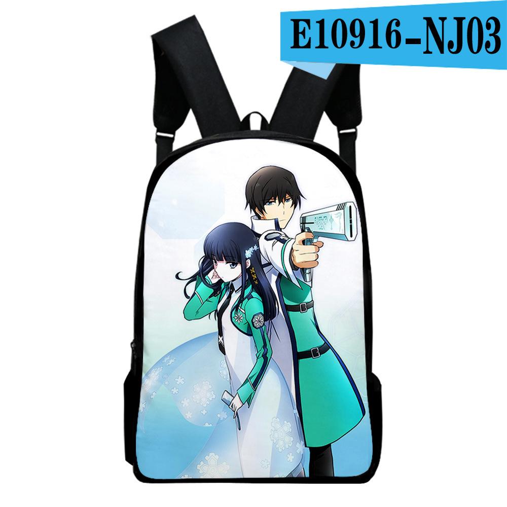 Classic The Irregular At Magic High School Notebook Backpacks Pupil Bags 3D Print Oxford Waterproof Boys/Girls Laptop Backpacks