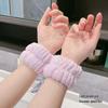 Plush Flannel Absorbent Wristbands & Splash-Proof Headband Set