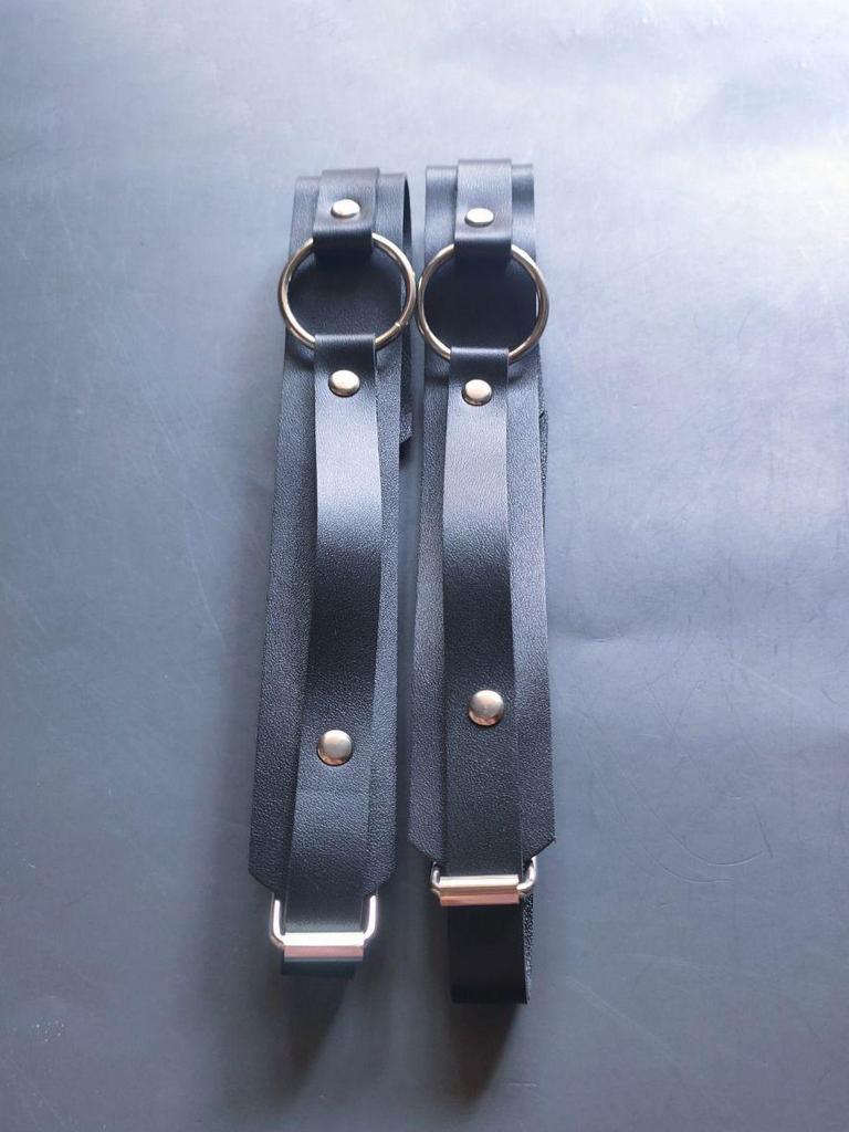 European & American Fashion Kpop Leather Harness Streetwear