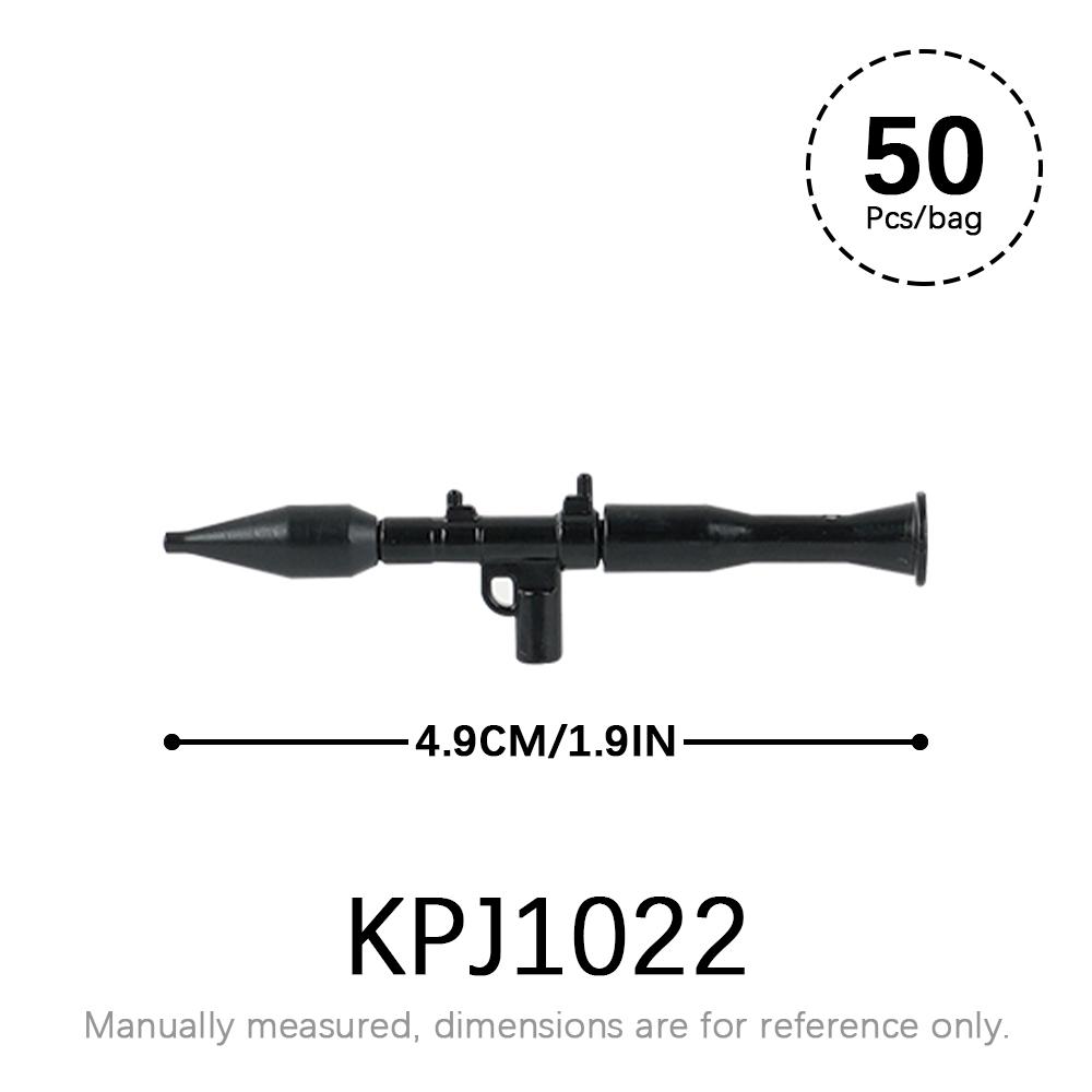 50pcs/lot Military Weapons Set SWAT WW2 Action Figures Parts MOC Bricks Star WW2 Corps Gun Accessories Building Blocks Kids Toys