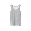 Women Thermal Vest Velvet Cotton Comfortable Underwear Ribbed Winter Warmer Clothing Clothes Thickened Casual Basic Top