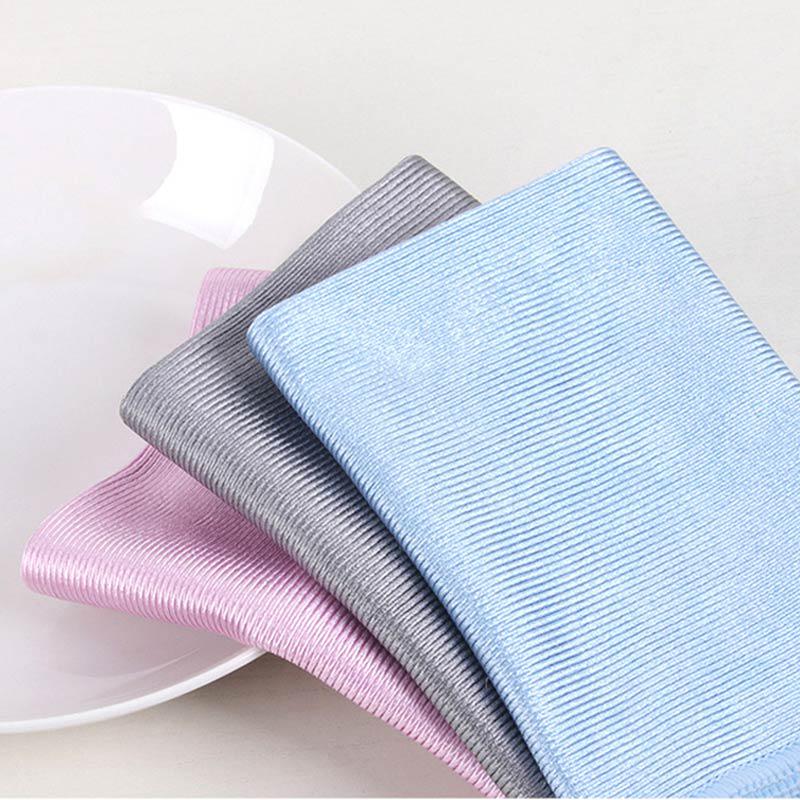 Glass Cleaning Towel No Trace No Lint Rag Mirror Cleaning Cloth Cleaning Towel Scouring Pad