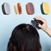 Cepillo de silicona para masaje del cuero cabelludo y la cabeza, cepillo de silicona para el cuerpo, peine para lavar el cabello, cepillo de baño y ducha, cepillo de masaje, cepillo para el cabello