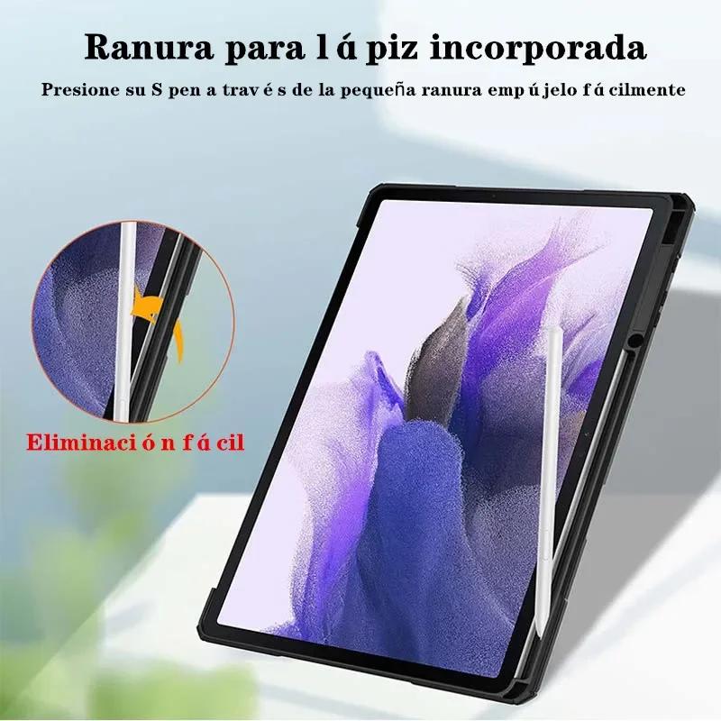 Acryl Tablethülle für Neues Samsung Galaxy Tab A9 A11 Plus + 11 8,7 Zoll S9 S10 Ultra S8 S7 fe Plus + 12,4 " S6 Lite Hülle