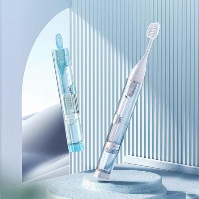 Portable Travel Toothbrush & Toothpaste Set: Compact, All-in-One Toiletries Kit