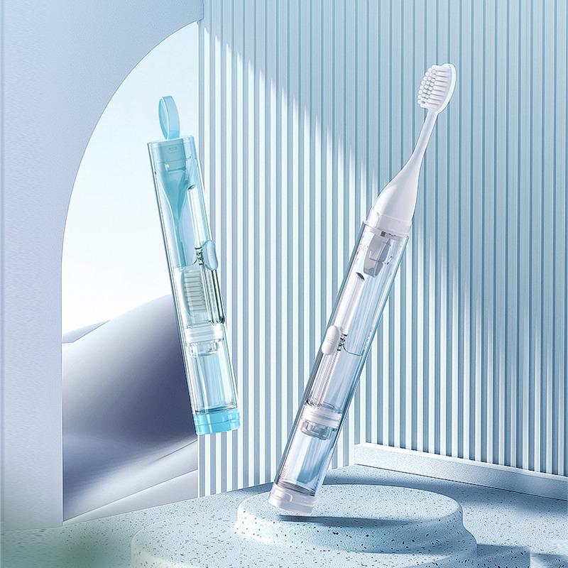 Cestovní sada přenosného zubního kartáčku a zubní pasty: Kompaktní, All-in-One kosmetická sada