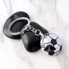 World Cup Metal Football Keychain Commemorative Pendant