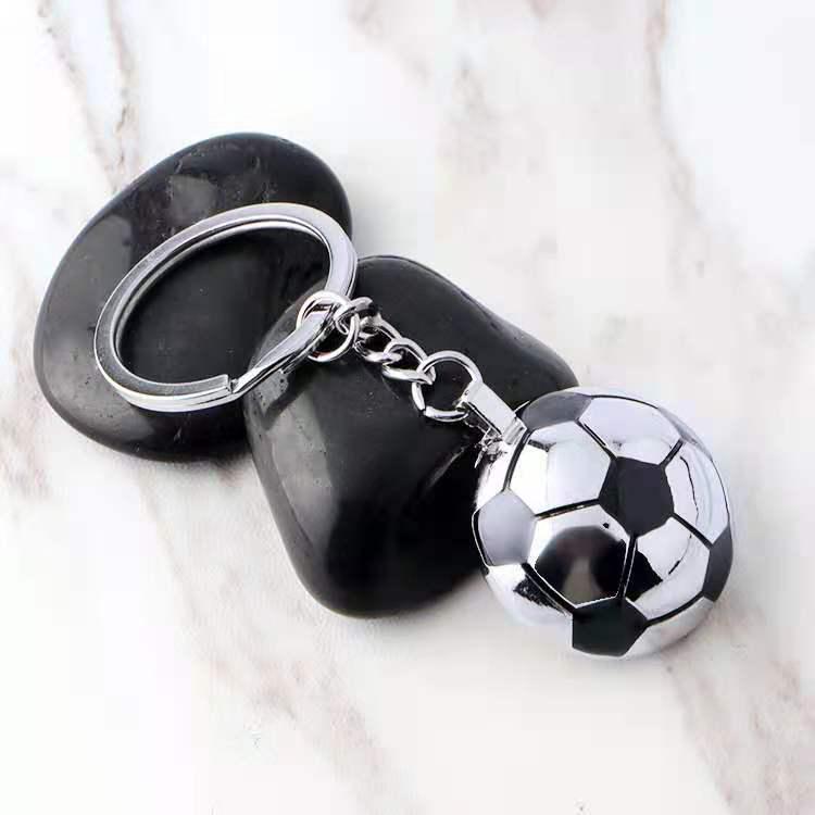 World Cup Metal Football Keychain Commemorative Pendant