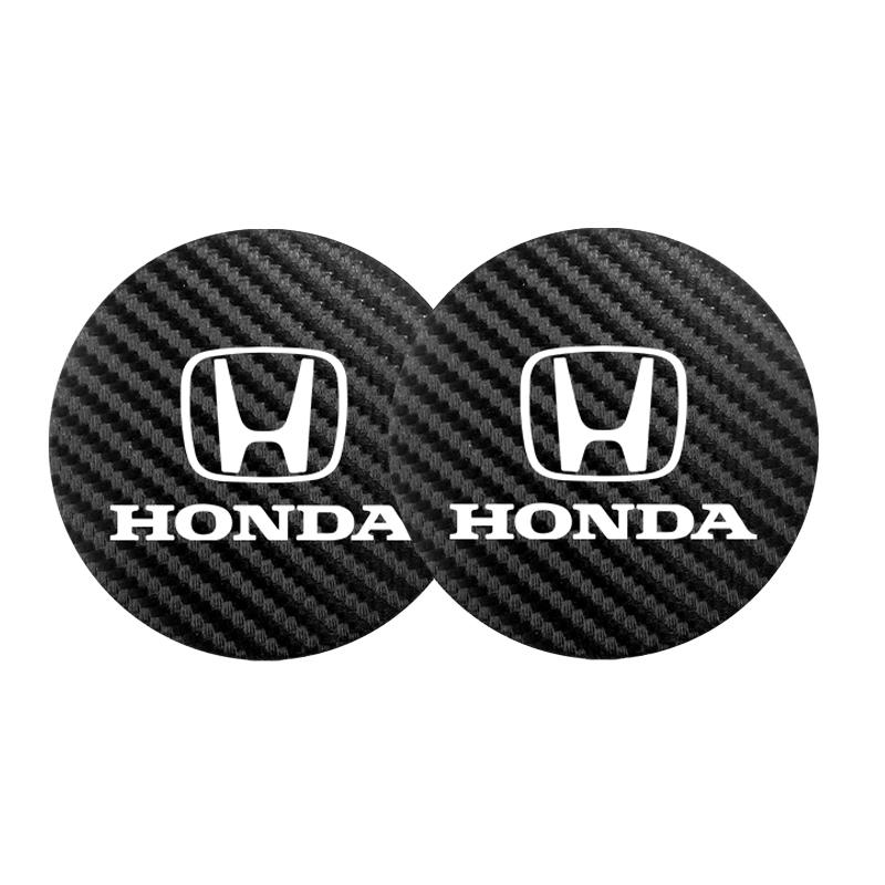 Honda Car Cup Holder Mat Exclusive Car Interior Water Cup Mat For Honda Civic FIT Accord Prelude CRV 5th City CRZ CRX Jazz HRV