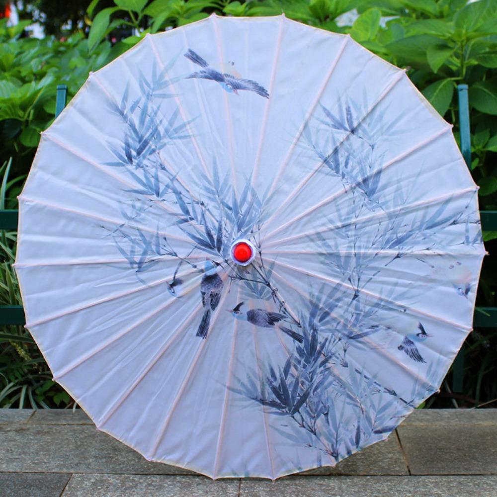 Chinese Antique Style Kids Decorative Umbrella Costumes Photography Umbrella Dance Performance