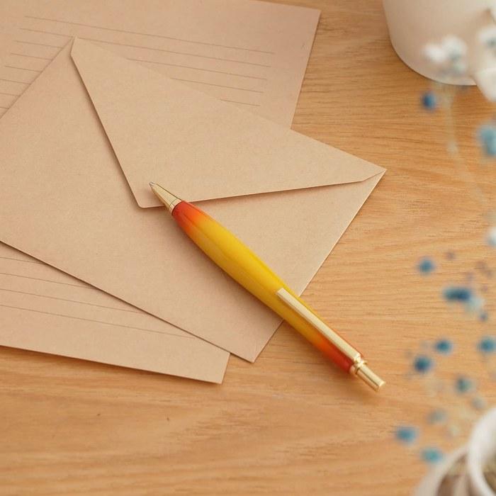 [Luminio] Wooden Mechanical Pencil 0.5mm - Sunburst (Maple Wood)