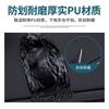 Portable Pool Cue Case Bag With PU Leather Cover Half-Size Storage Billiards Adjustable Padded Shoulder Strap Unisex