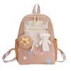 School Bag Fashionable Foreign Air Bag Male and Female Treasure Cute Cartoon School Bag Casual Trend Snacks Shoulder Back