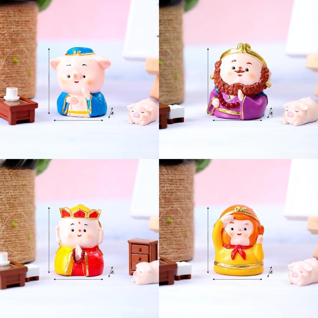 Journey To The West Mini Resin Figurines For Birthday Party Favors And Desktop Display