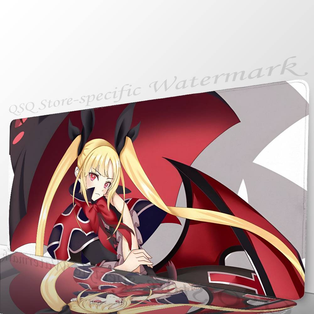 

Rachel Alucard Fighting Game BlazBlue Cross Tag Battle Mousepad Mouse Mat Desk Mat With Pad Gaming Accessories Prime Gaming XX LockEdge700x300x2mm