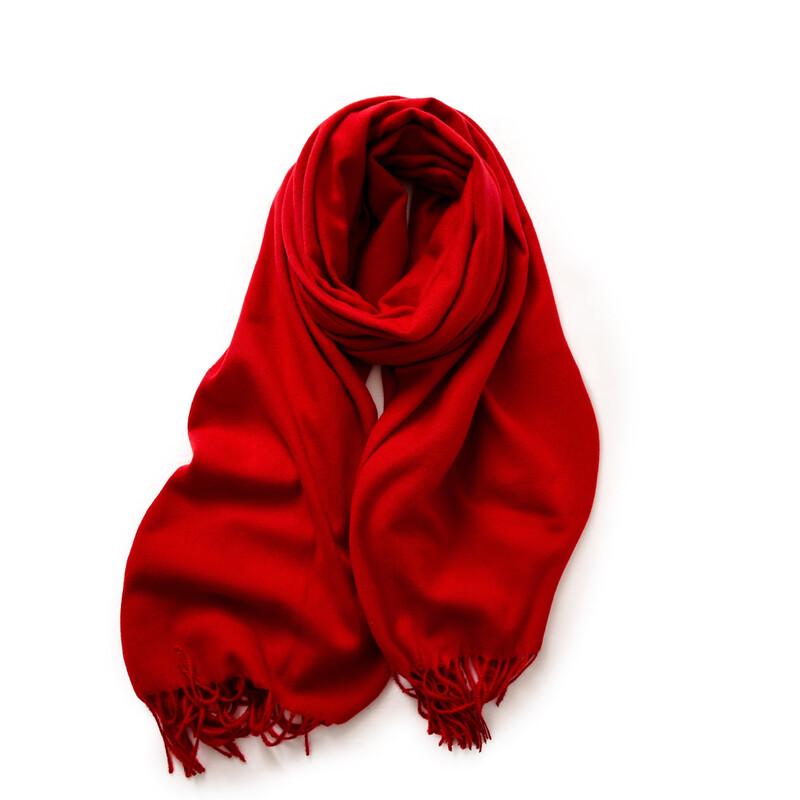 Fumede Faux Cashmere Tassel Scarf & Shawl