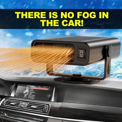 New Car Heater Fan Usb Heater for Vehicle Vehicle Heater Portable Car Heater 120W 12/24V Universal