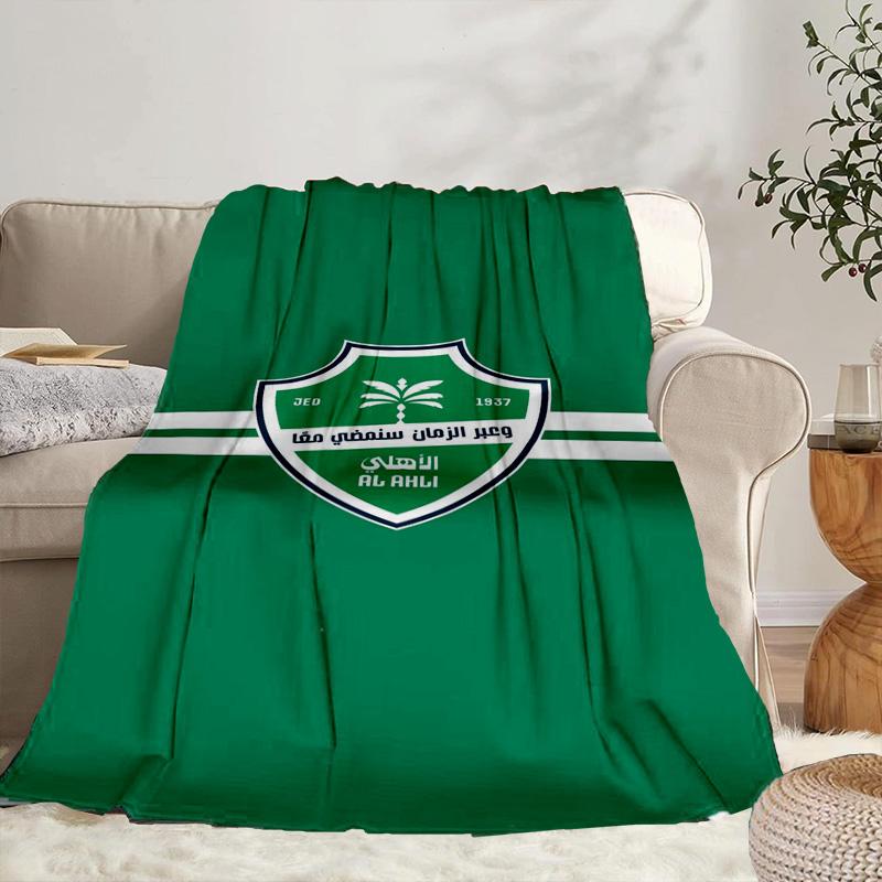 AS Saint Emblem Portable Blanket/Soft Blanket Bedding Blanket Suitable for Travel Camping Living Rooms Offices Sofas Fan Gifts