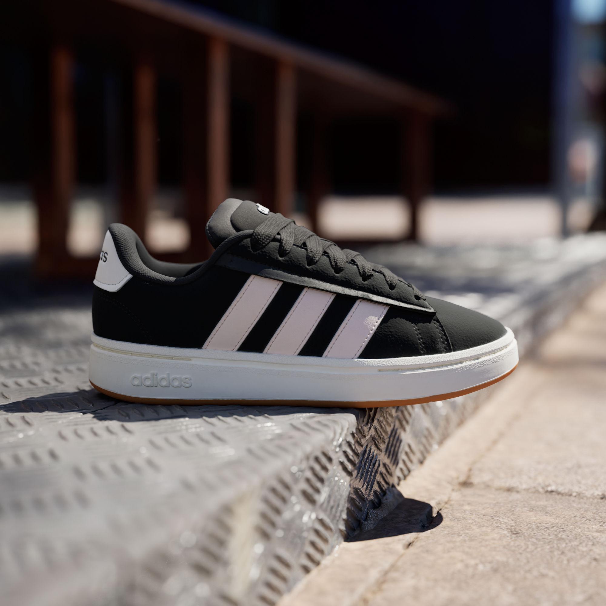 Adidas GRAND COURT ALPHA 00S Skateboard Shoes Women s Black 36.5