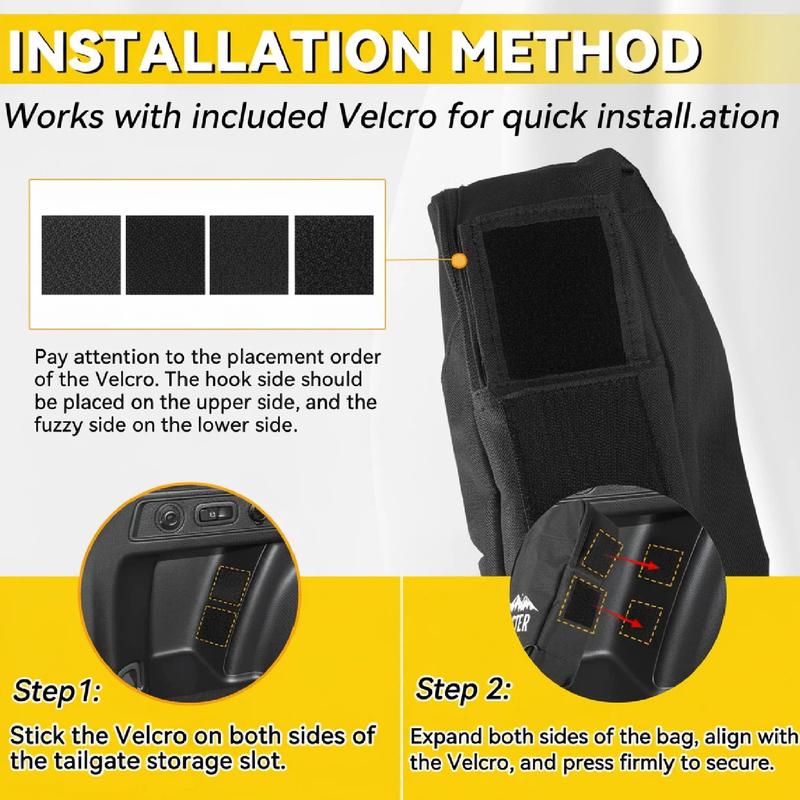 Pro Subaru Forester SK -2024 Organizér do kufru s více kapsami Taška na vybavení pro kempování v autě Batoh a držák do přihrádky v kufru SUV