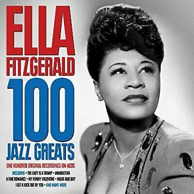 

CD ELLA FITZGERALD - 100 Jazz Greats NOT4CD025 Not Now Music 2018 Europe Jazz Used